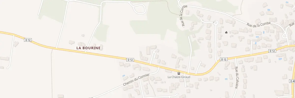 Plan du 4 Rte de Saint-gilles à La Chaize-Giraud