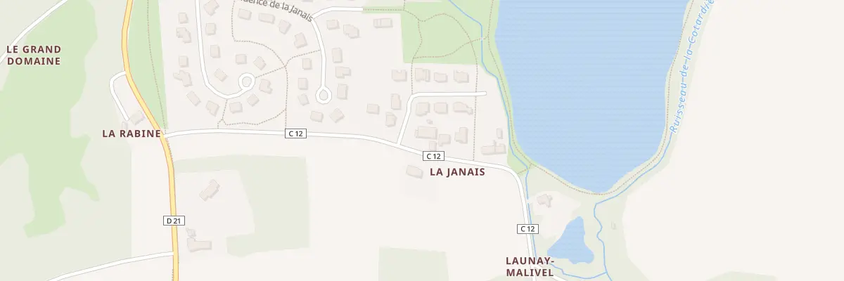 Plan du 5146 La Janais à Saint-Gilles