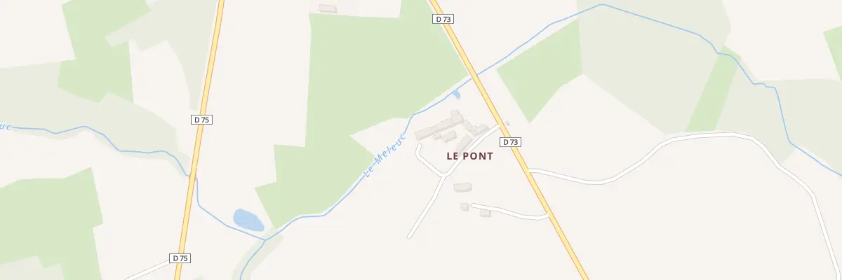 Plan du 5135 Le Pont à Mesnil-Roc’h