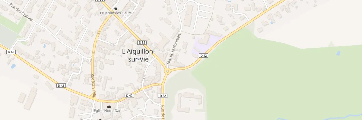 Plan du 8 Rue du château à L’Aiguillon-sur-Vie