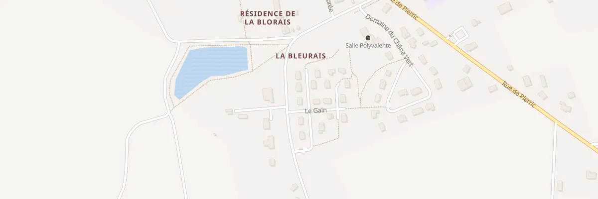 Plan du 1 Lot le Gain à Sainte-Anne-sur-Vilaine