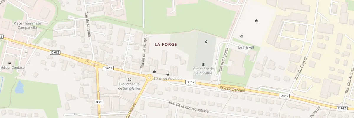 Plan du 37B Rue de Rennes à Saint-Gilles