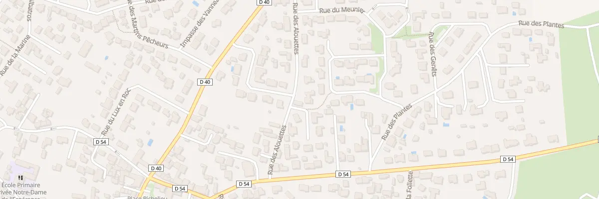 Plan du 6 Rue des alouettes à Brem-sur-Mer