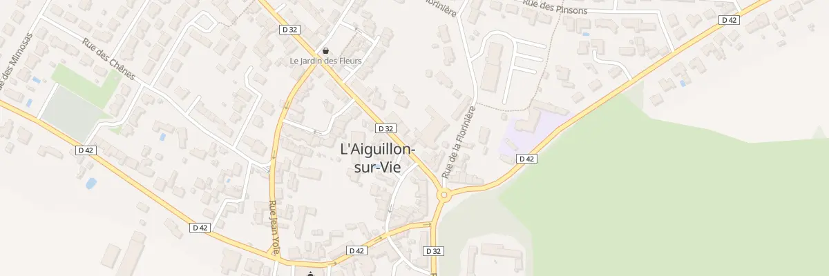 Plan du 10 Rue georges clemenceau à L’Aiguillon-sur-Vie