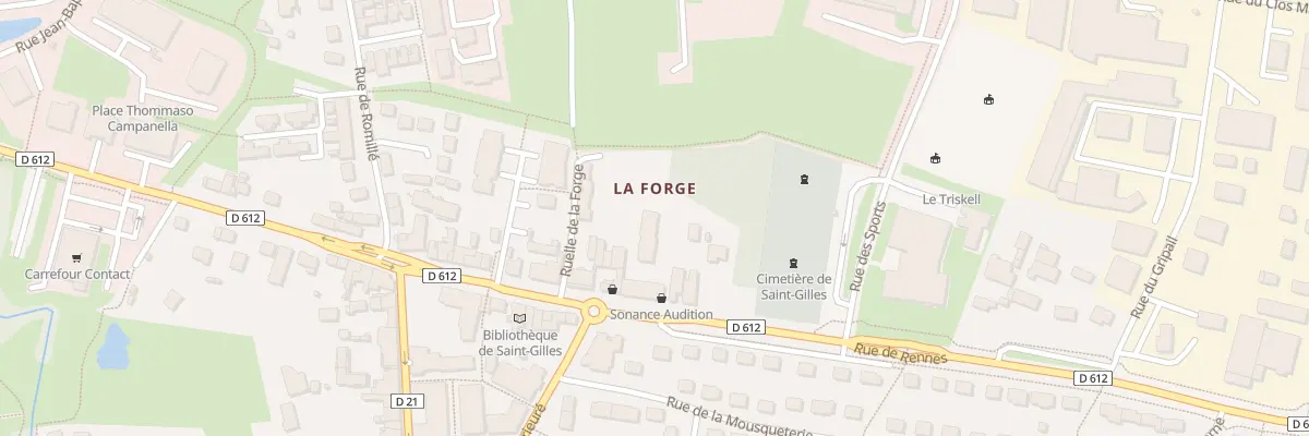 Plan du 33 Rue de Rennes à Saint-Gilles