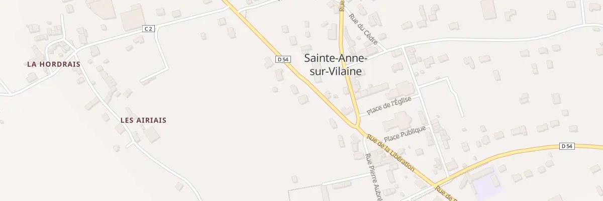 Plan du 3 Rue de Port de Roche à Sainte-Anne-sur-Vilaine
