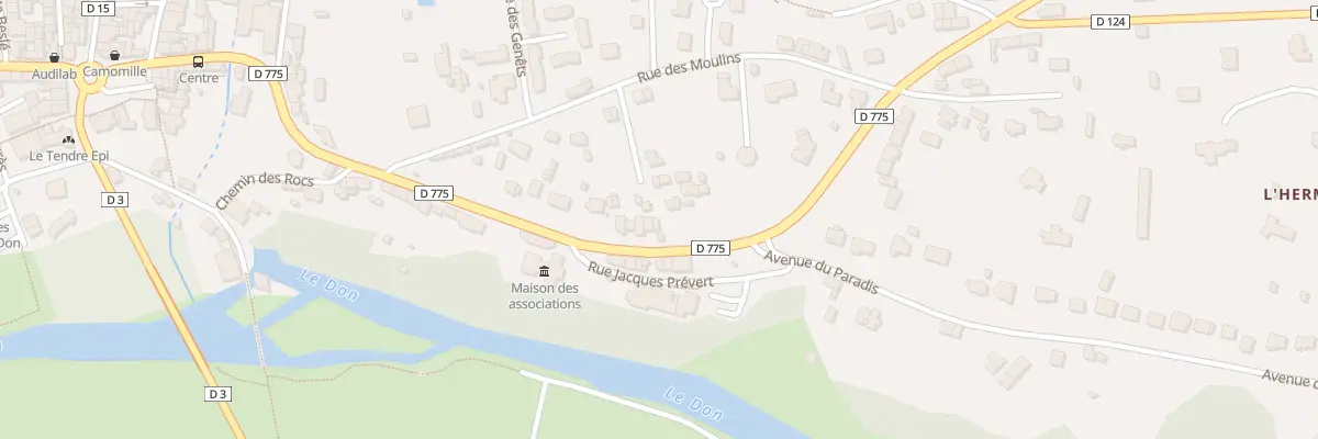 Plan du 36 Rue de Châteaubriant à Guémené-Penfao