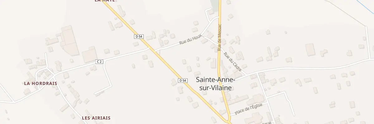 Plan du 12 Rue de Port de Roche à Sainte-Anne-sur-Vilaine