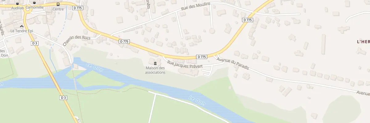 Plan du 39 Rue de Châteaubriant à Guémené-Penfao