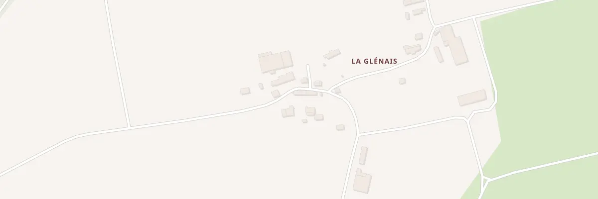 Plan du 5 La Glenais à Langon
