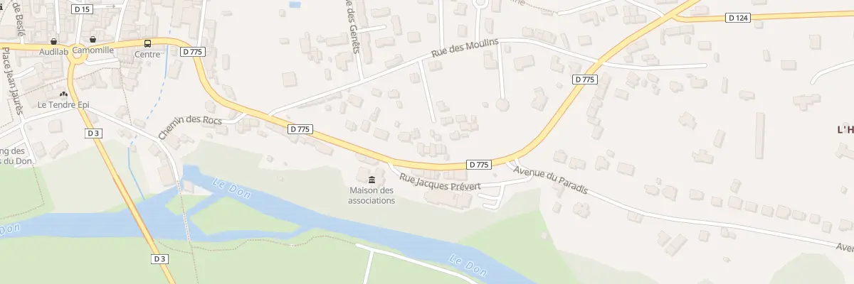 Plan du 30 Rue de Châteaubriant à Guémené-Penfao
