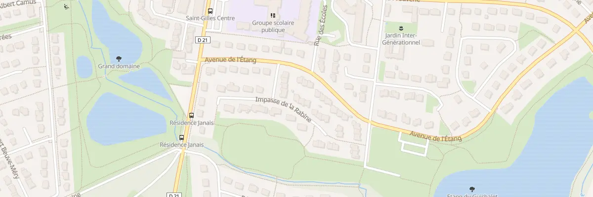 Plan du 36 Imp de la Rabine à Saint-Gilles