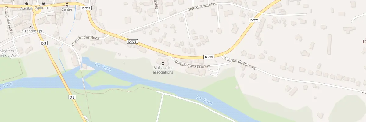 Plan du 35 Rue de Châteaubriant à Guémené-Penfao