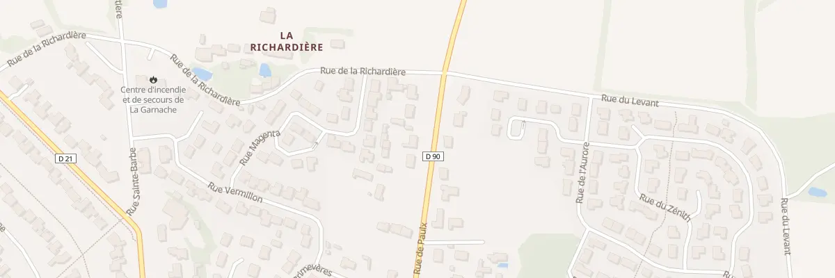 Plan du 849 Rte de Paulx à La Garnache