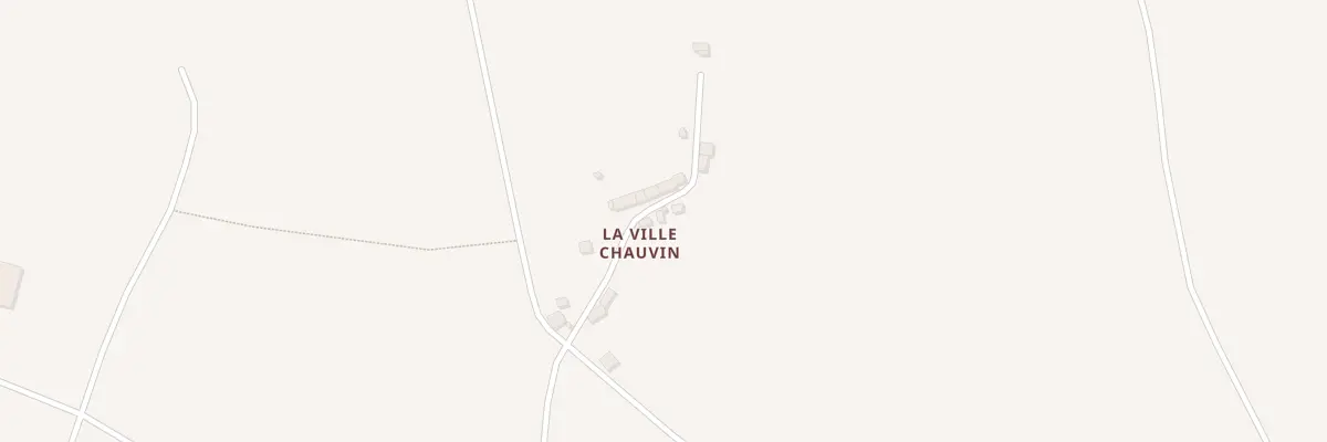 Plan du 5490 La Ville Chauvin à Meillac