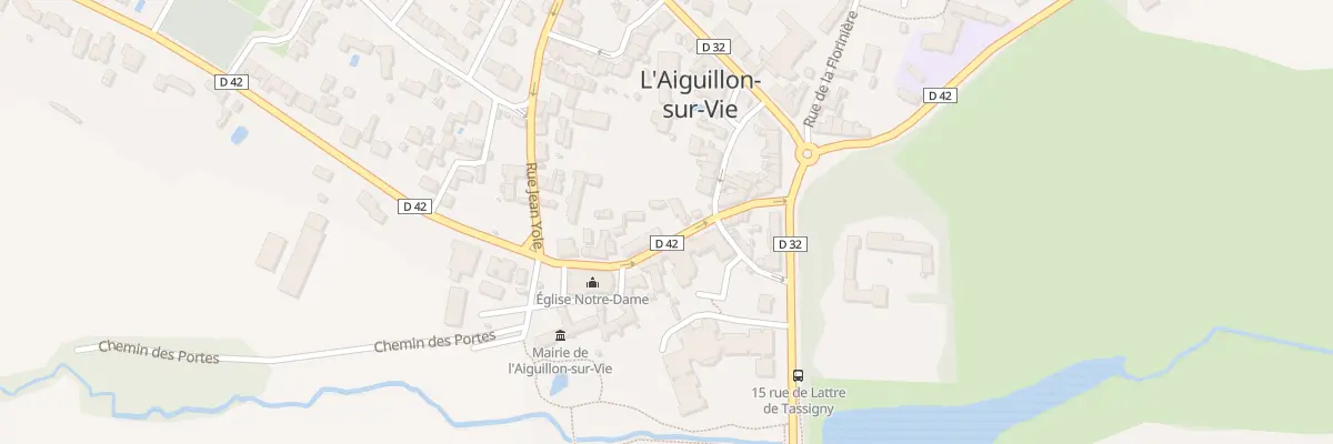 Plan du 7T Rue de l’église à L’Aiguillon-sur-Vie