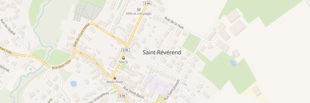Plan du 9 Rue de la bienvenue à Saint-Révérend