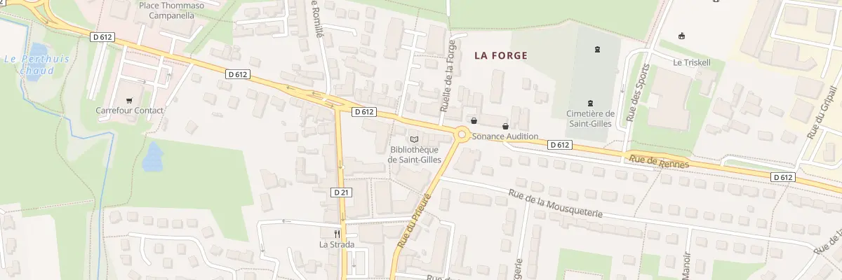 Plan du 14 Rue de Rennes à Saint-Gilles