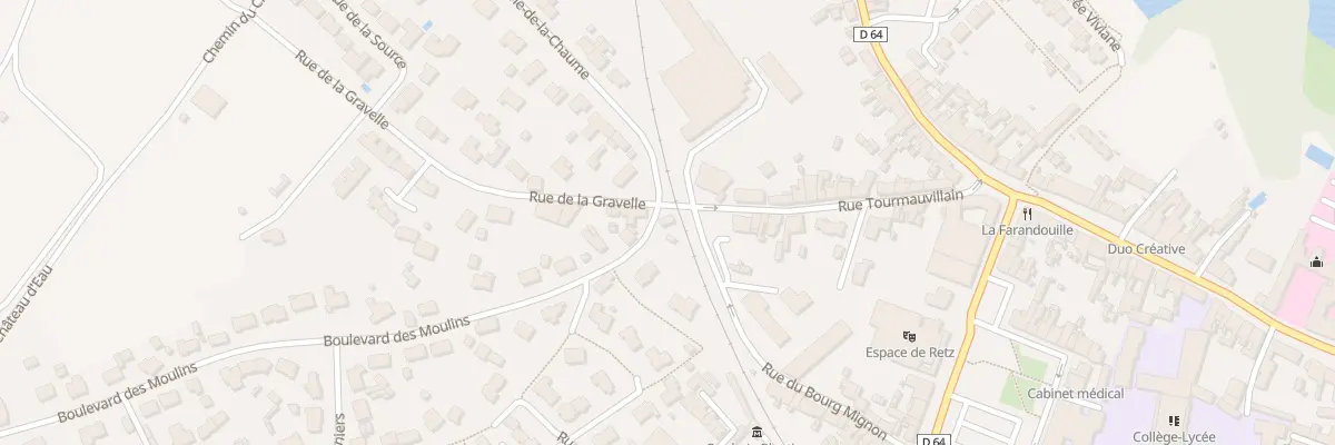 Plan du 5478 Bd des Moulins à Machecoul-Saint-Même