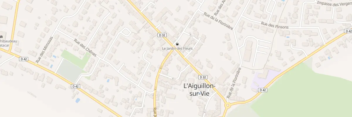 Plan du 17 Rue georges clemenceau à L’Aiguillon-sur-Vie