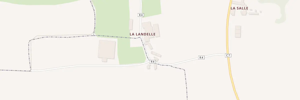 Plan du 7002 Les Landelles à Saint-Symphorien