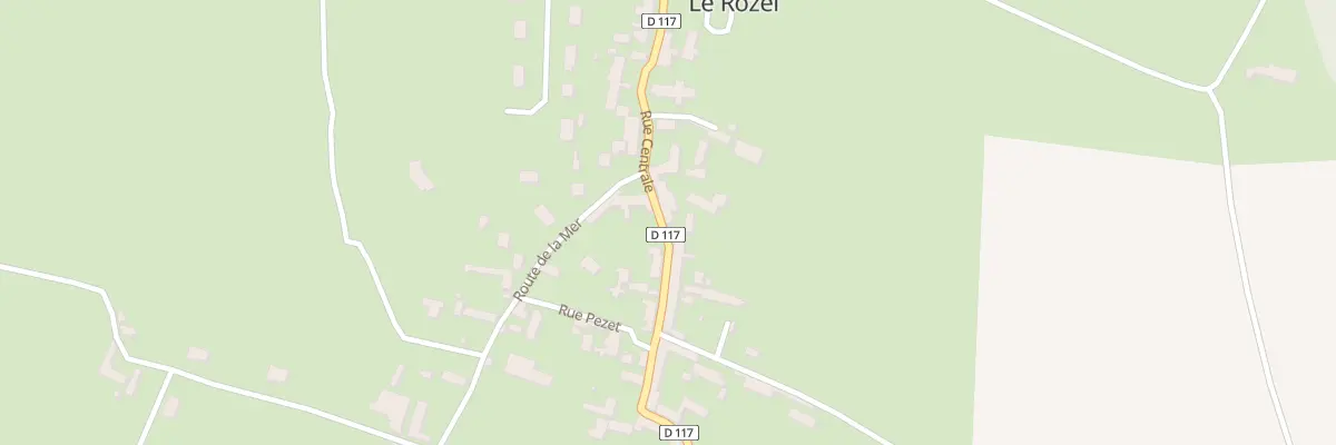 Plan du 31 Rue Centrale au Rozel