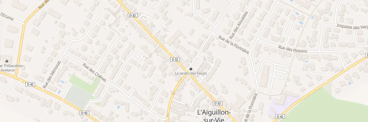 Plan du 28 Rue georges clemenceau à L’Aiguillon-sur-Vie