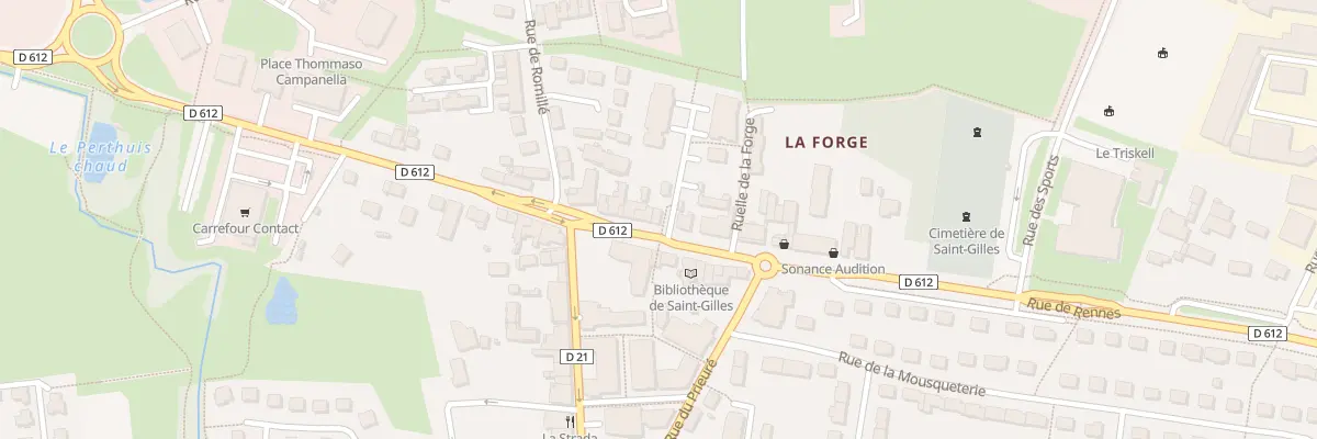 Plan du 15 Rue de Rennes à Saint-Gilles