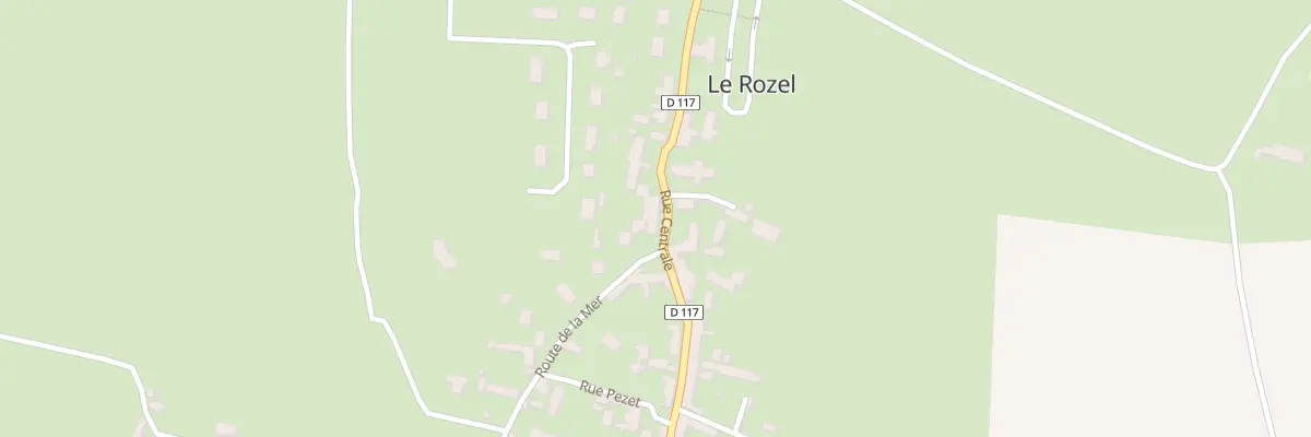 Plan du 30 Rue Centrale au Rozel