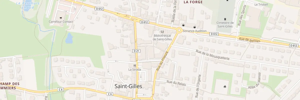 Plan du 5A Rue du Prieuré à Saint-Gilles
