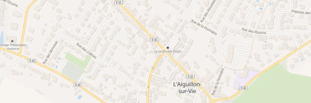 Plan du 19 Rue georges clemenceau à L’Aiguillon-sur-Vie