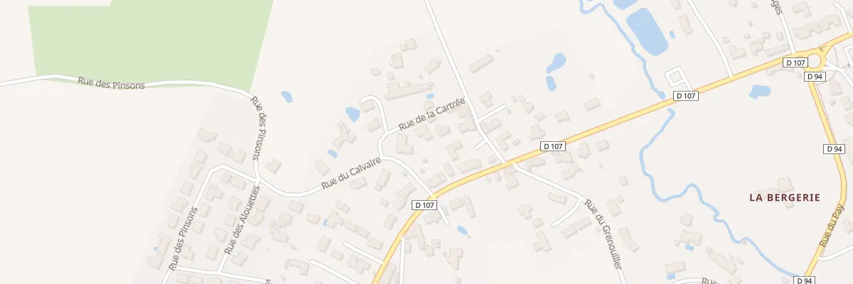 Plan du 3 Rue de la cartrée à Saint-Maixent-sur-Vie