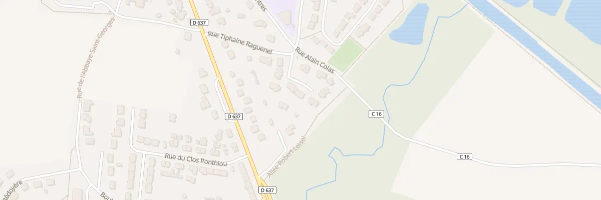 Plan du 5 Ham de la Donac à Tinténiac