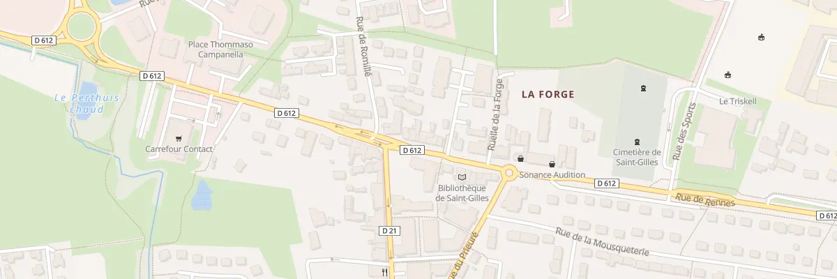 Plan du 9 Rue de Rennes à Saint-Gilles