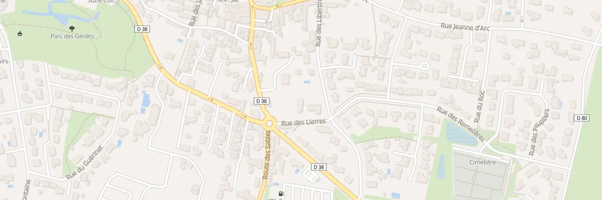 Plan du 11B Rue du général de gaulle à Brem-sur-Mer