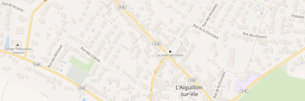 Plan du 21 Rue georges clemenceau à L’Aiguillon-sur-Vie
