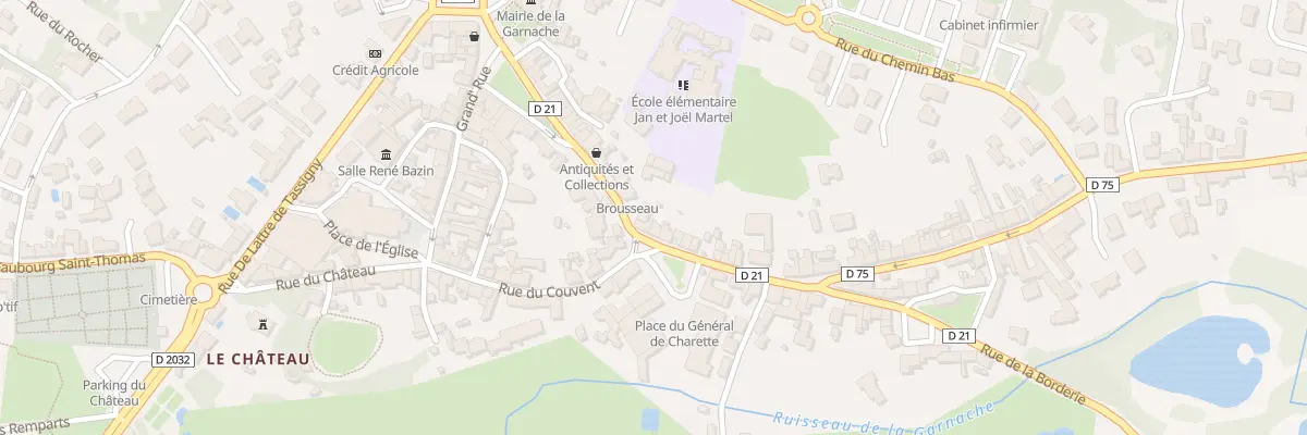 Plan du 3 Rue du grand pont à La Garnache