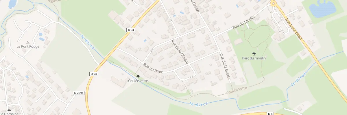 Plan du 4 Rue de la côtière à Saint-Révérend