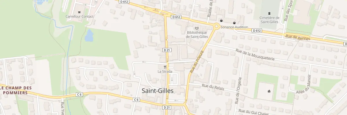 Plan du 1 Rue Lucie Aubrac à Saint-Gilles