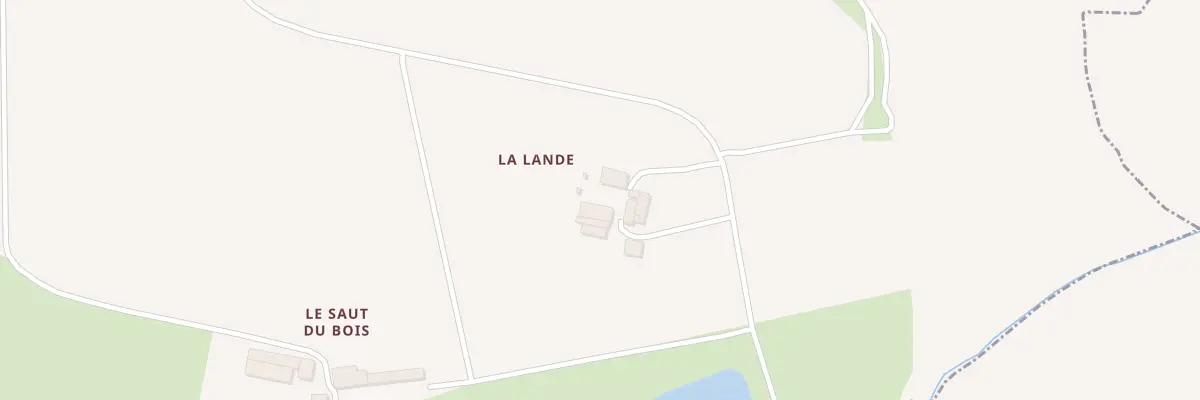 Plan du 5133 A la Lande à Langan