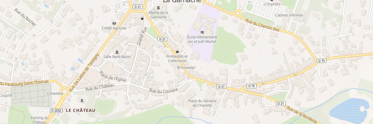 Plan du 5 Rue du grand pont à La Garnache