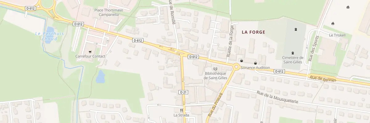 Plan du 2 Rue de Rennes à Saint-Gilles