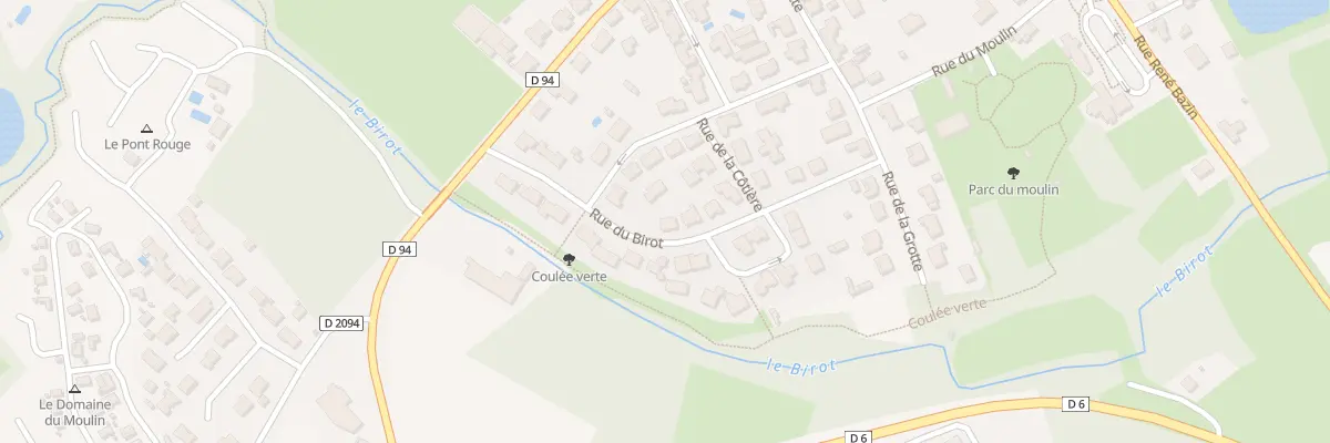 Plan du 9 Rue du birot à Saint-Révérend