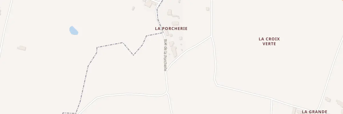 Plan du 8 La Porcherie à Cheix-en-Retz