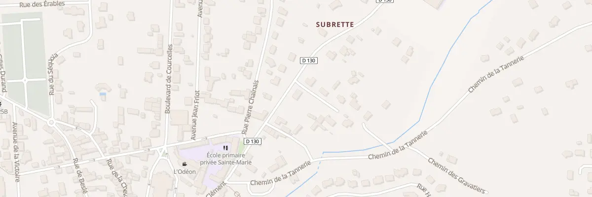 Plan du 7 Rue de Subrette à Guémené-Penfao