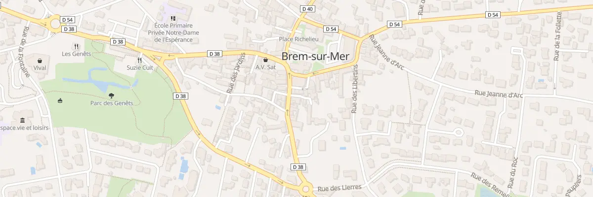 Plan du 3 Rue du général de gaulle à Brem-sur-Mer