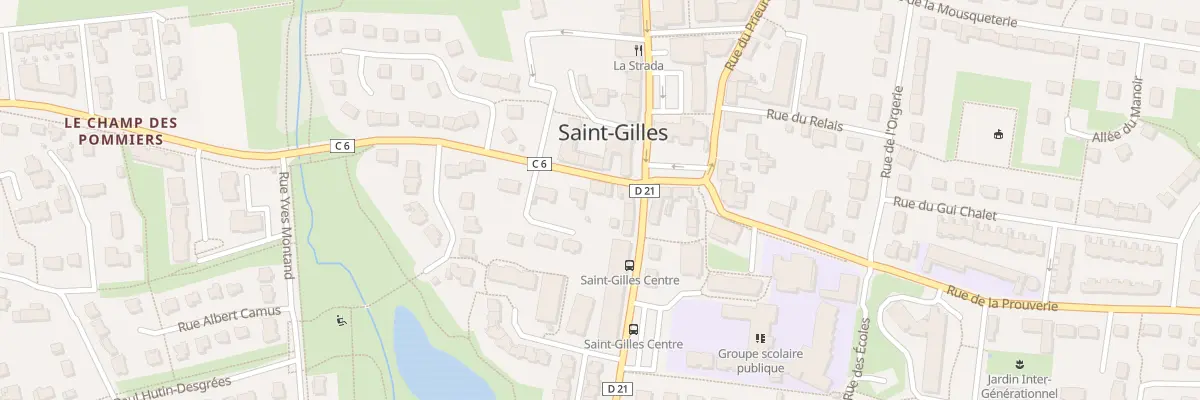 Plan du 3 Rue de Montfort à Saint-Gilles