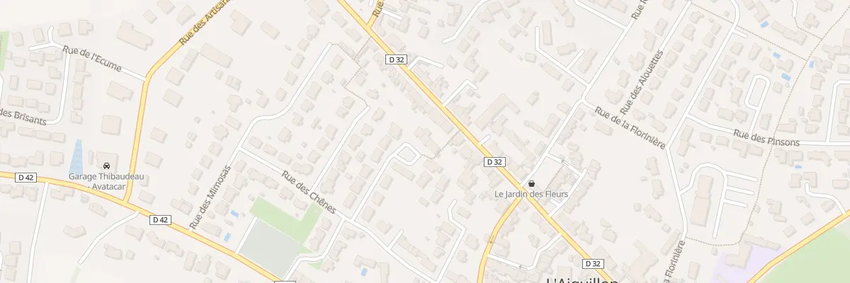 Plan du 25B Rue georges clemenceau à L’Aiguillon-sur-Vie