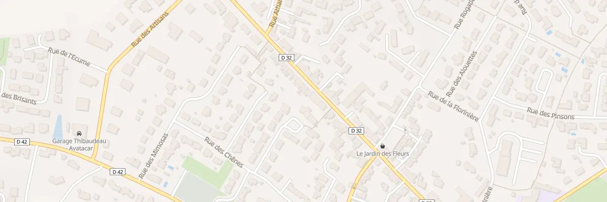 Plan du 31 Rue georges clemenceau à L’Aiguillon-sur-Vie