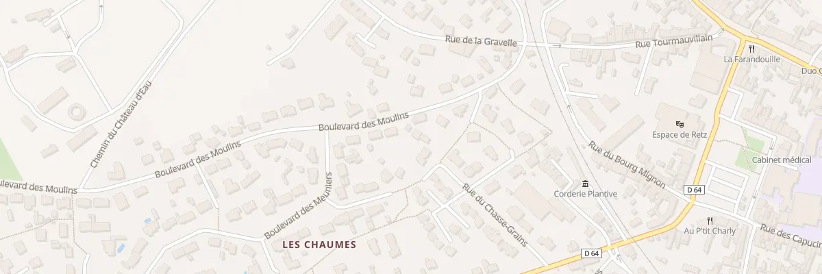 Plan du 7 Bd des Moulins à Machecoul-Saint-Même